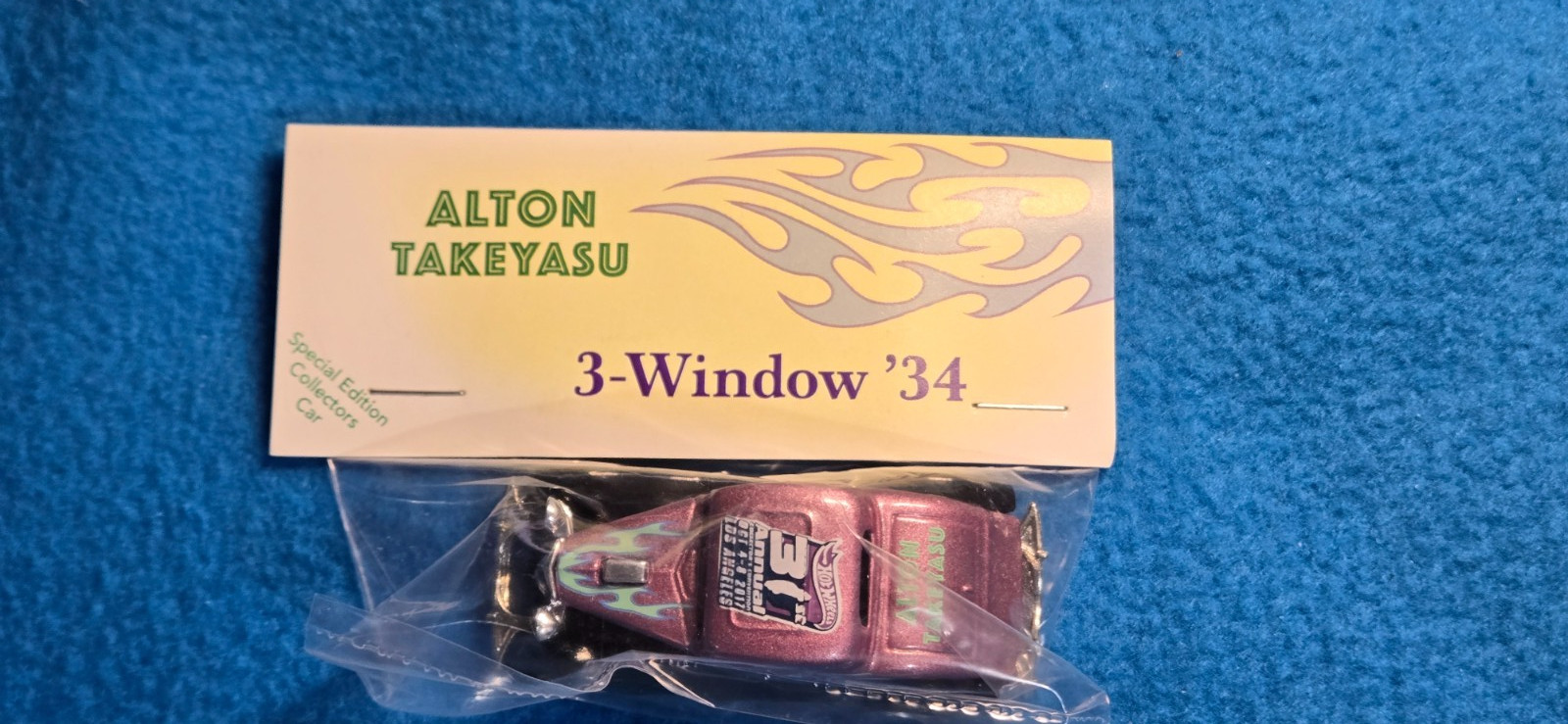 HOT WHEELS 31ST COLLECTORS CONVETION LOS ANGELES ALTON TAKEYASU 3 WINDOW 34 FORD