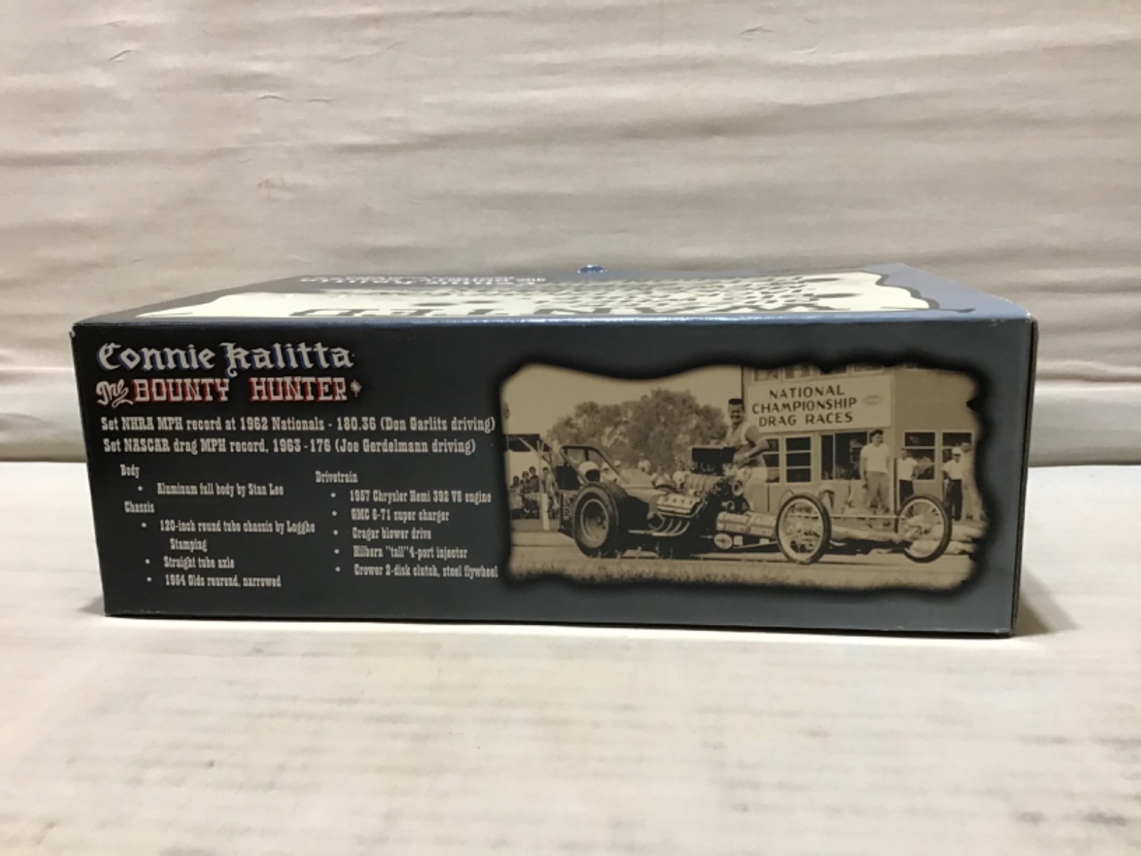 KALITTA CONNIE FRONT ENGINE BOUNTY HUNTER DIECAST DRAGSTER 1/18 GMP NHRA 14005