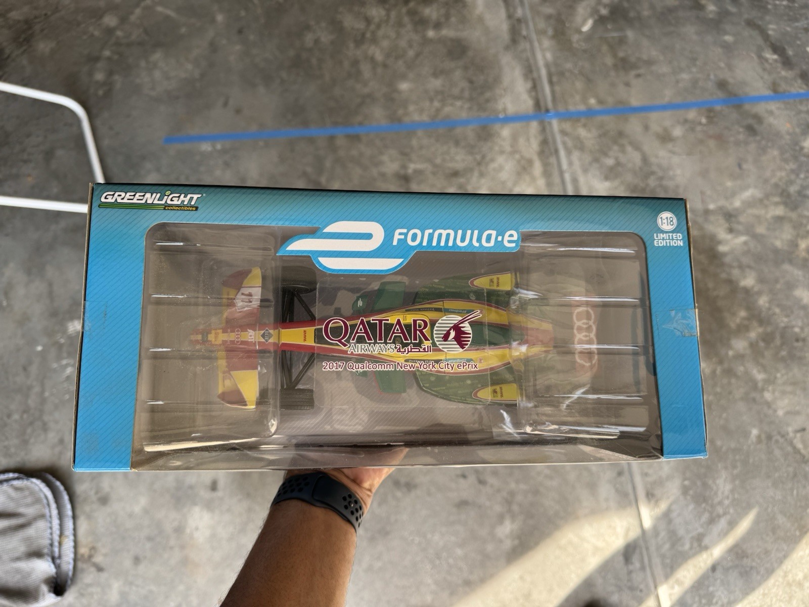 Greenligh Audi Sport ABT SCHAEFFLER t Formula-E