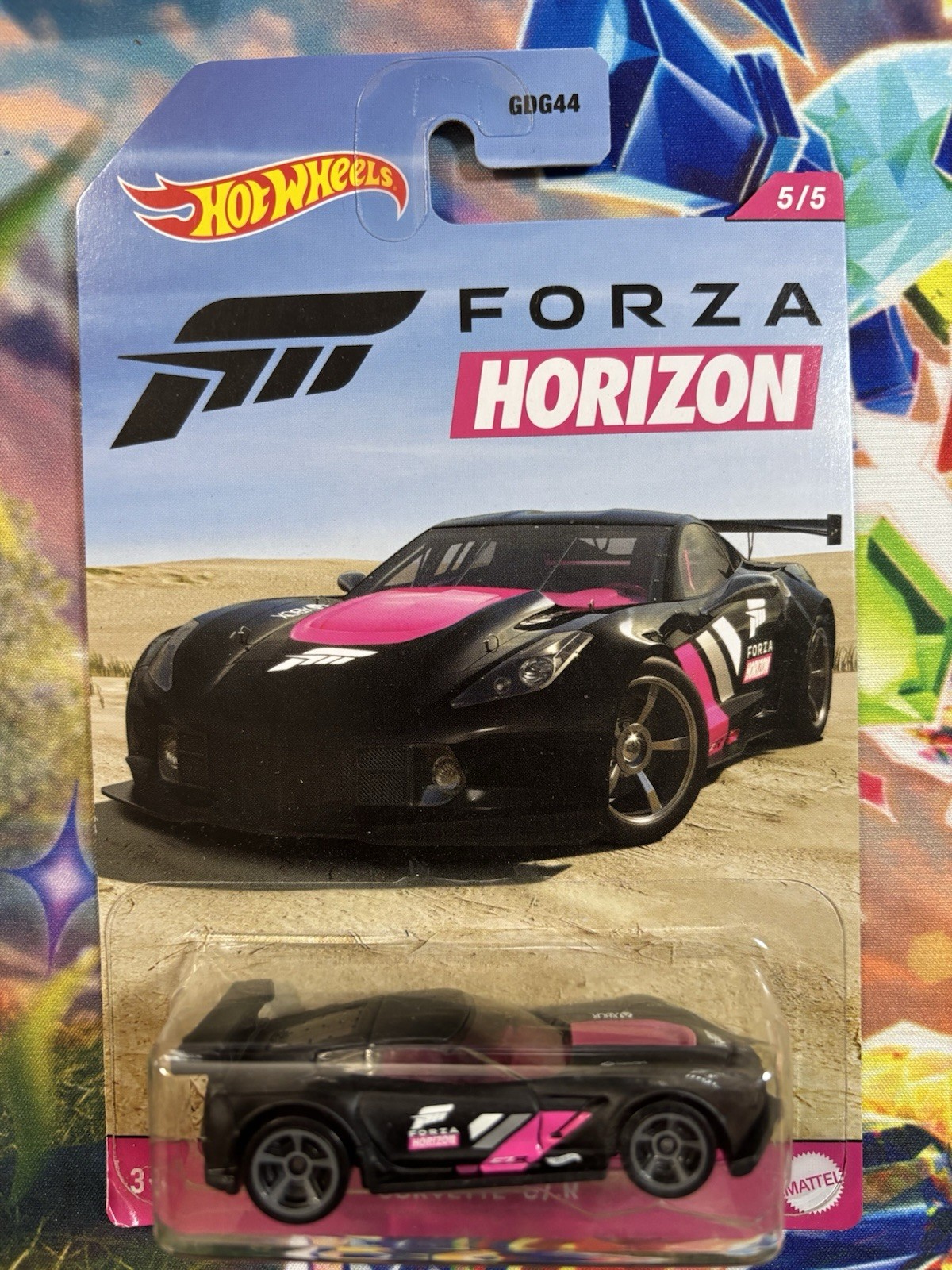 Hot Wheels Forza Horizon Full Set Of 5 Black Pink 5/5 New
