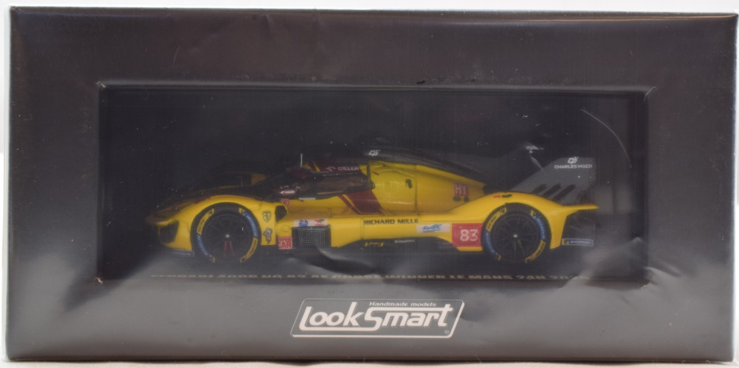 LookSmart Ferrari 499P #83 – AF Corse – 2025 24hrs Le Mans 1:64 Car LS64010LM