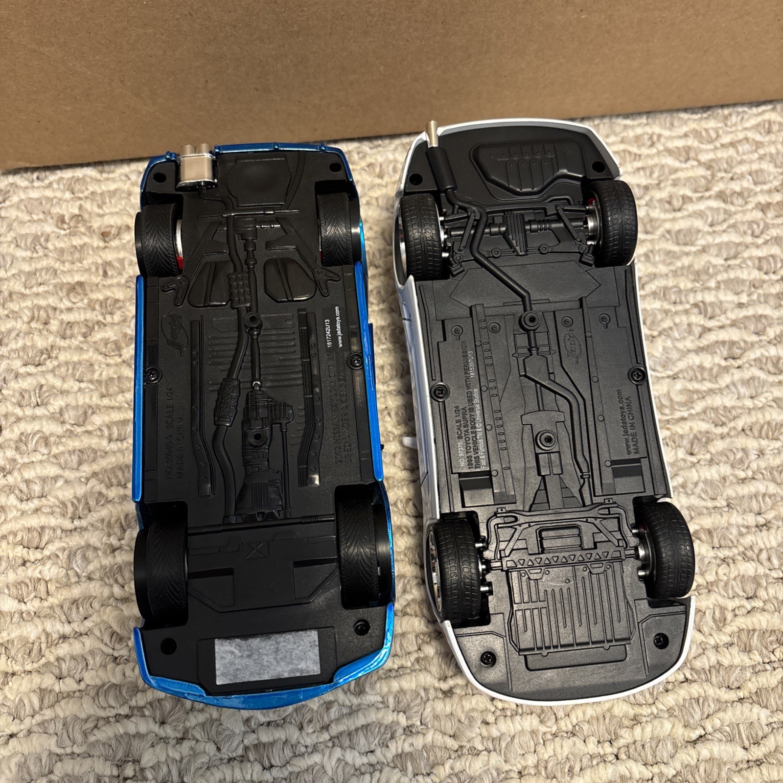 Jada Toys Fast & Furious Lot: Toyota Supra and Nissan GTR Diecast 1:16 Model Car