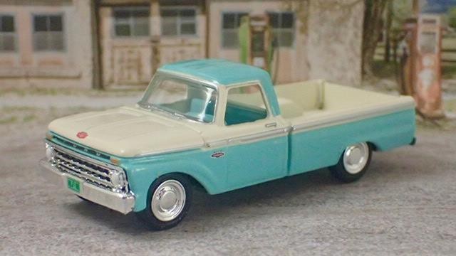 Classic 4th Gen 1961- 1966 FORD F-100 V8 Pickup 1/64 Scale Limited Edition Z