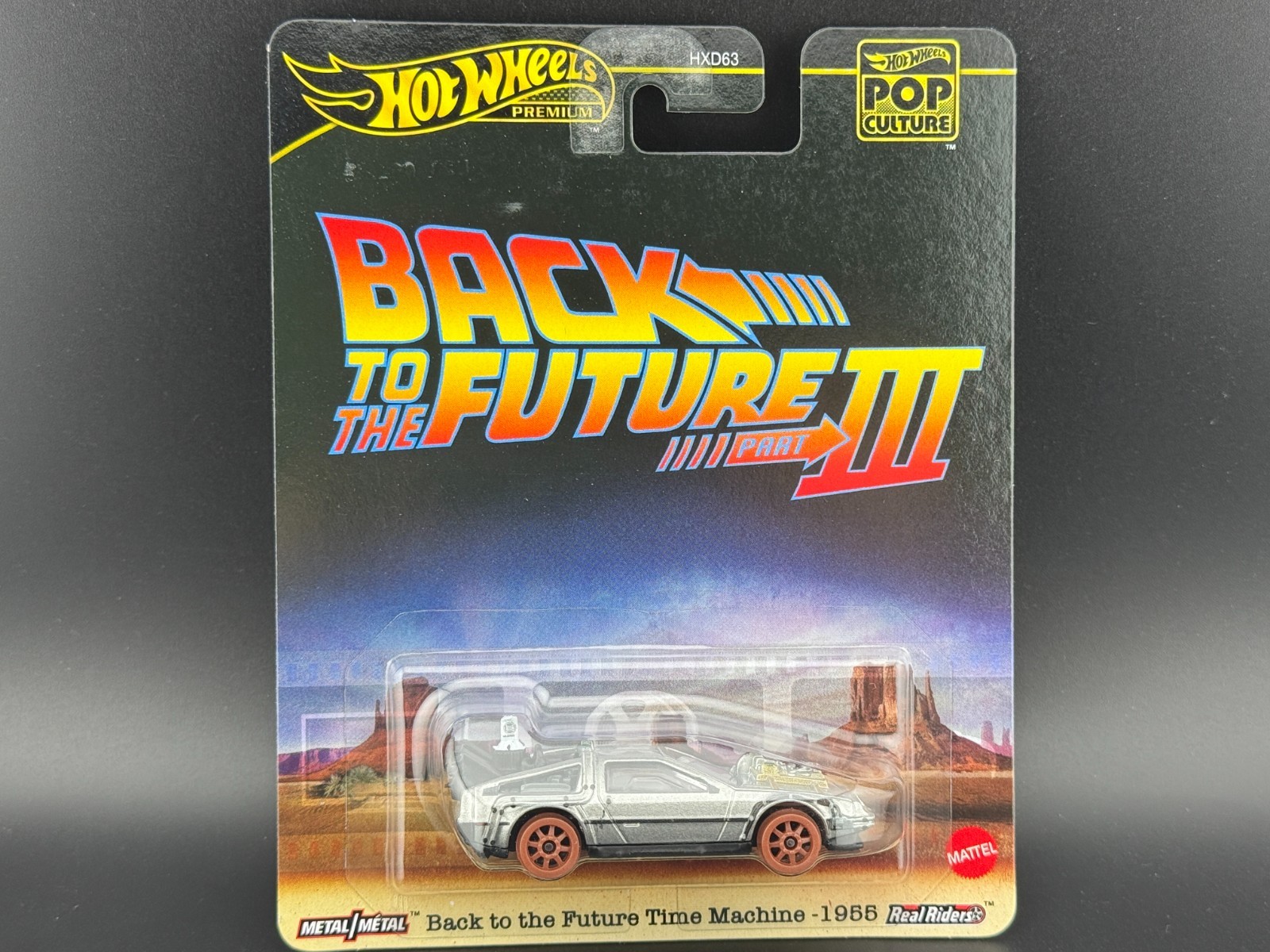 Hot Wheels Back to the Future Time Machine 1955 HXD63-956L 1/64