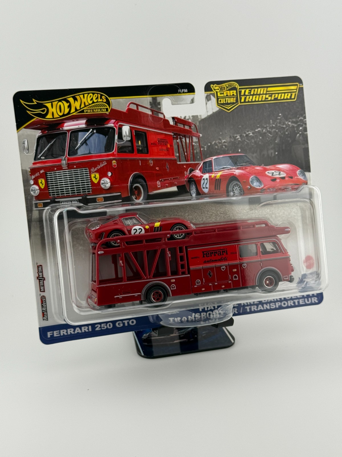 2025 Hot Wheels Team Transport Ferrari 250 GTO Fiat Bartoletti JBM37