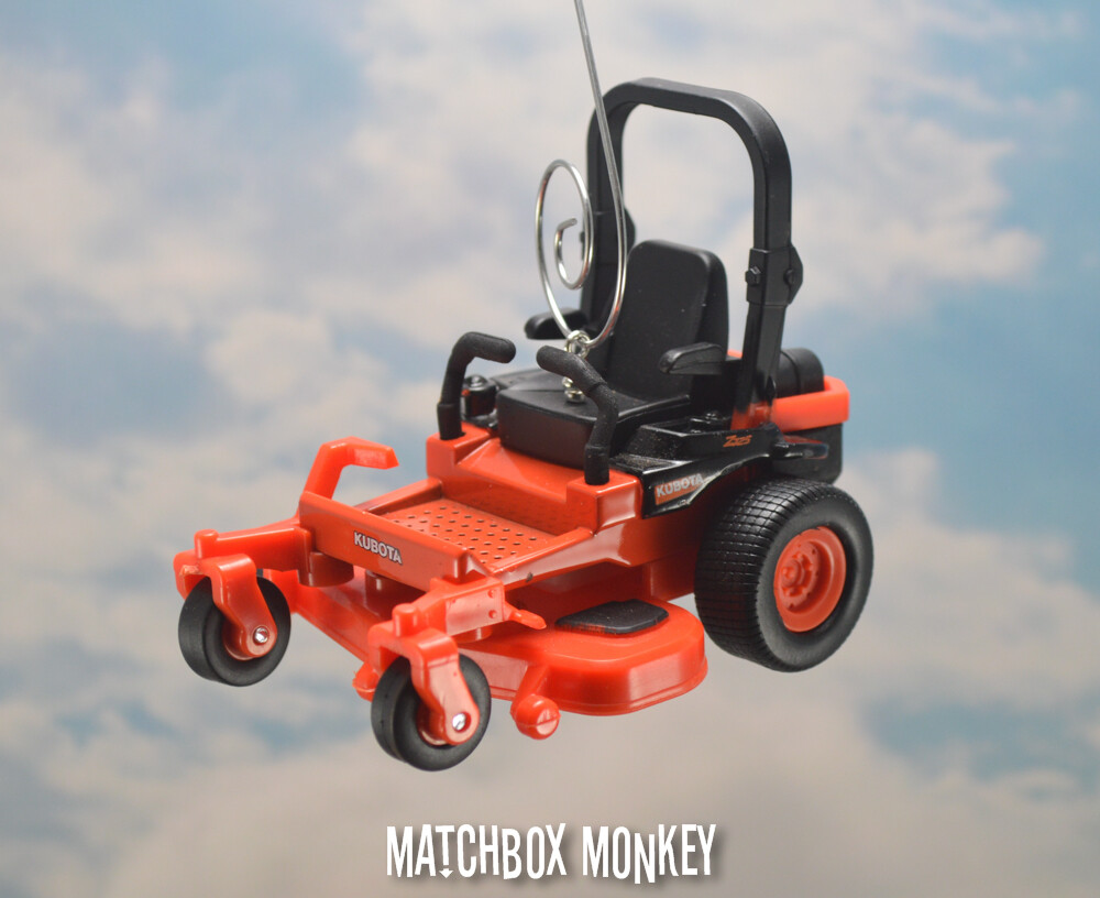Kubota Z700 Zero Turn Mower Christmas Ornament Garden Landscape Lawn Adorno
