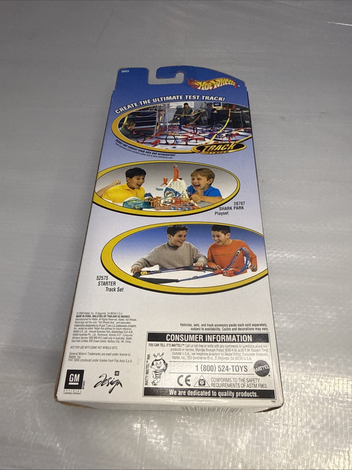 2000 HOT WHEELS SCI-FI MONSTERS GIFT PACK 5 CAR SET NEW UNOPENED PACKAGE 54423