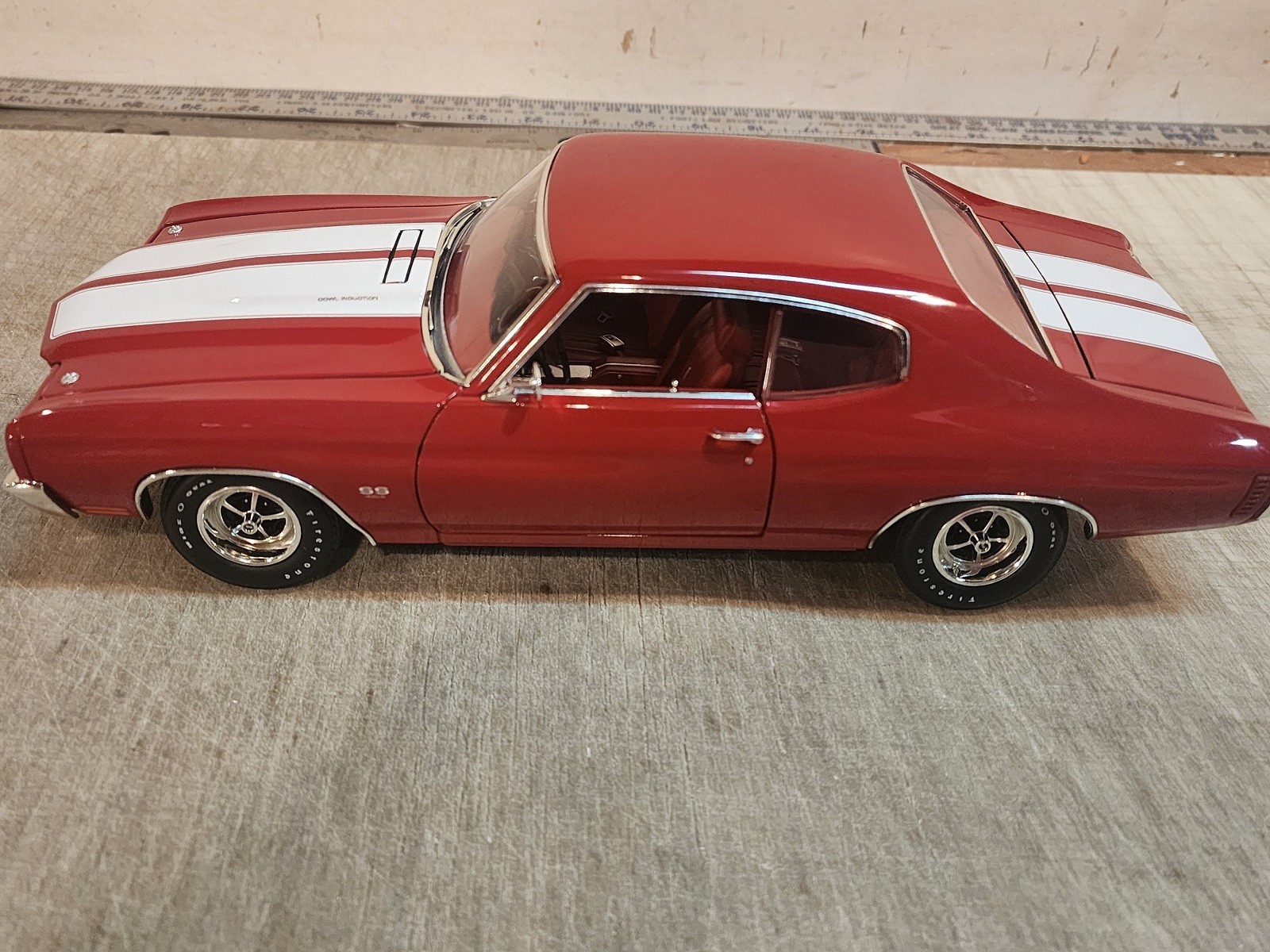 ACME: 1:18 1970 CHEVELLE SS 454 LS6 – A1805530 – CRANBERRY RED – LAST 2