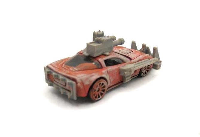 Custom Mad Max Zombie War Wasteland Road Warrior Truck 1/64 Hot Wheels Vehicle