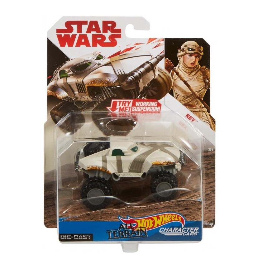Hot Wheels Star Wars, Rey, All Terrain Vehicle Die – Cast, New in Package