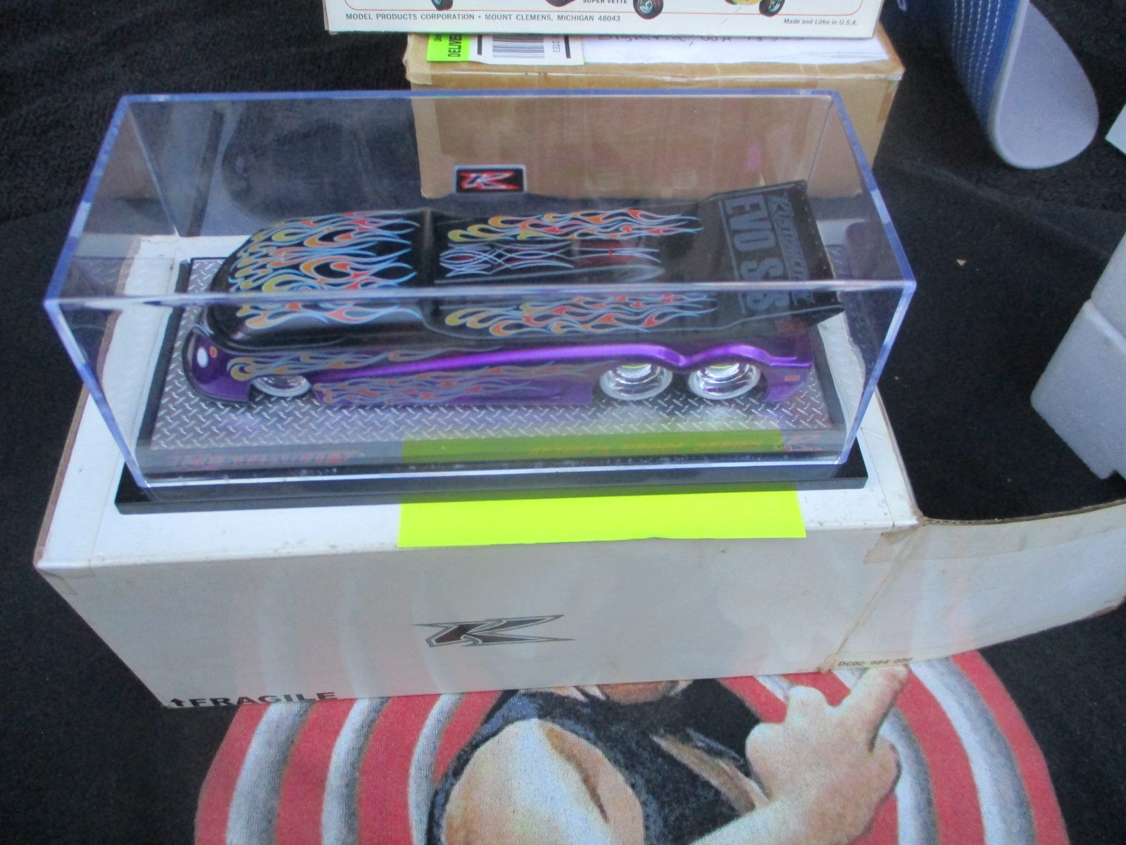 KustomCity Artist Proof Series Purple Black Evo SS Drag Team 798/984 Dave Chang