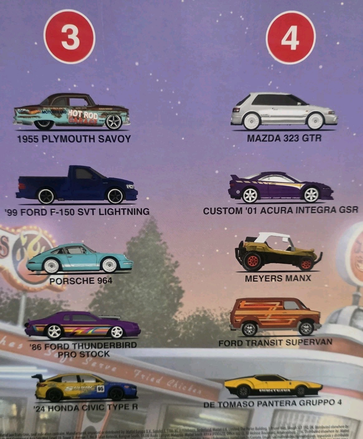 Hot Wheels Boulevard 2024 Premium 25 Car Collector Set Metal/Metal Real Riders