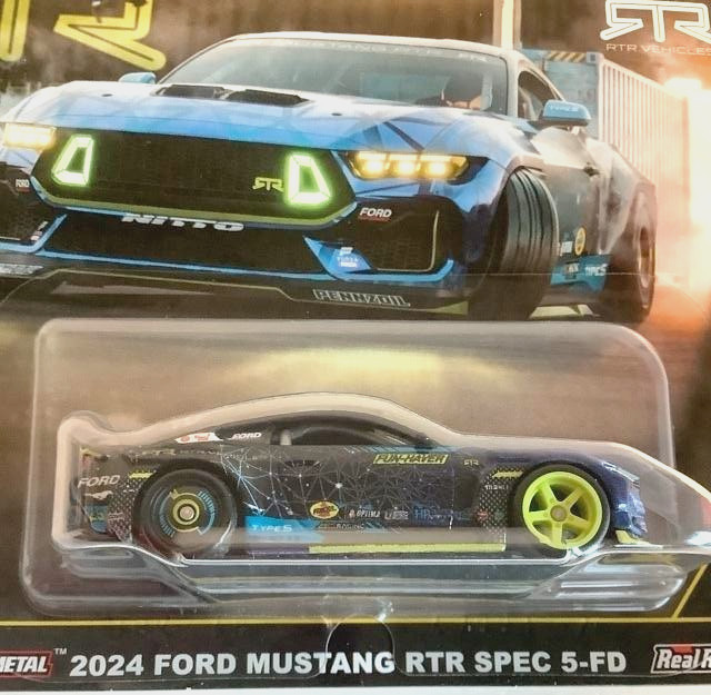 NEW Hot Wheels Car Culture Circuit Legends JBK48 2024 FORD MUSTAND RTR SPEC-5-FD