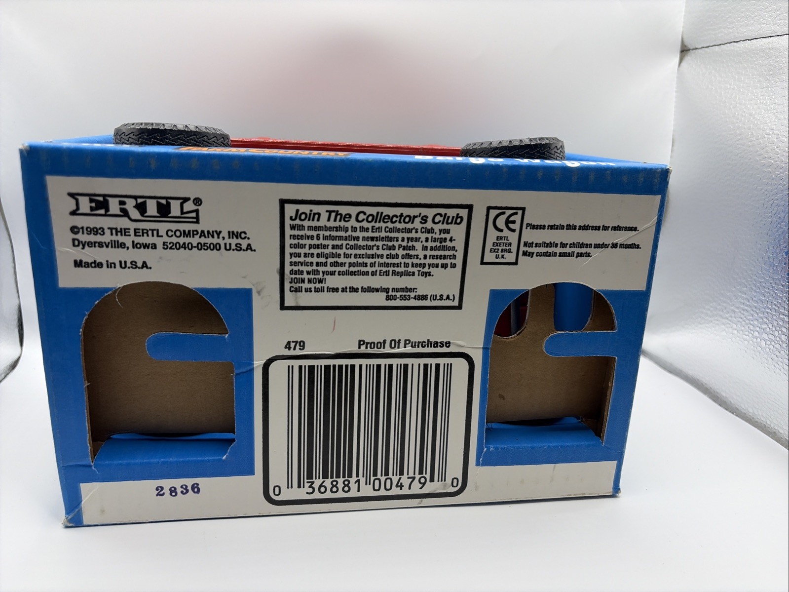 ERTL FarmCountey Barge Wagon – 1/16 Scale