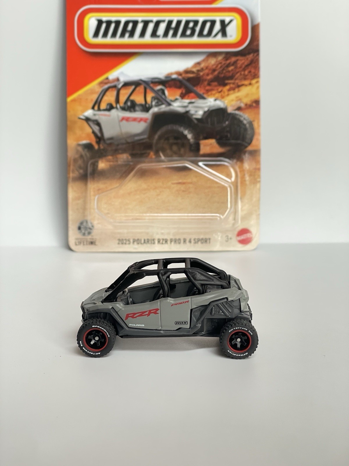 Matchbox 2025 Polaris RZR Pro R 4 Sport – CUSTOM WHEEL SWAP
