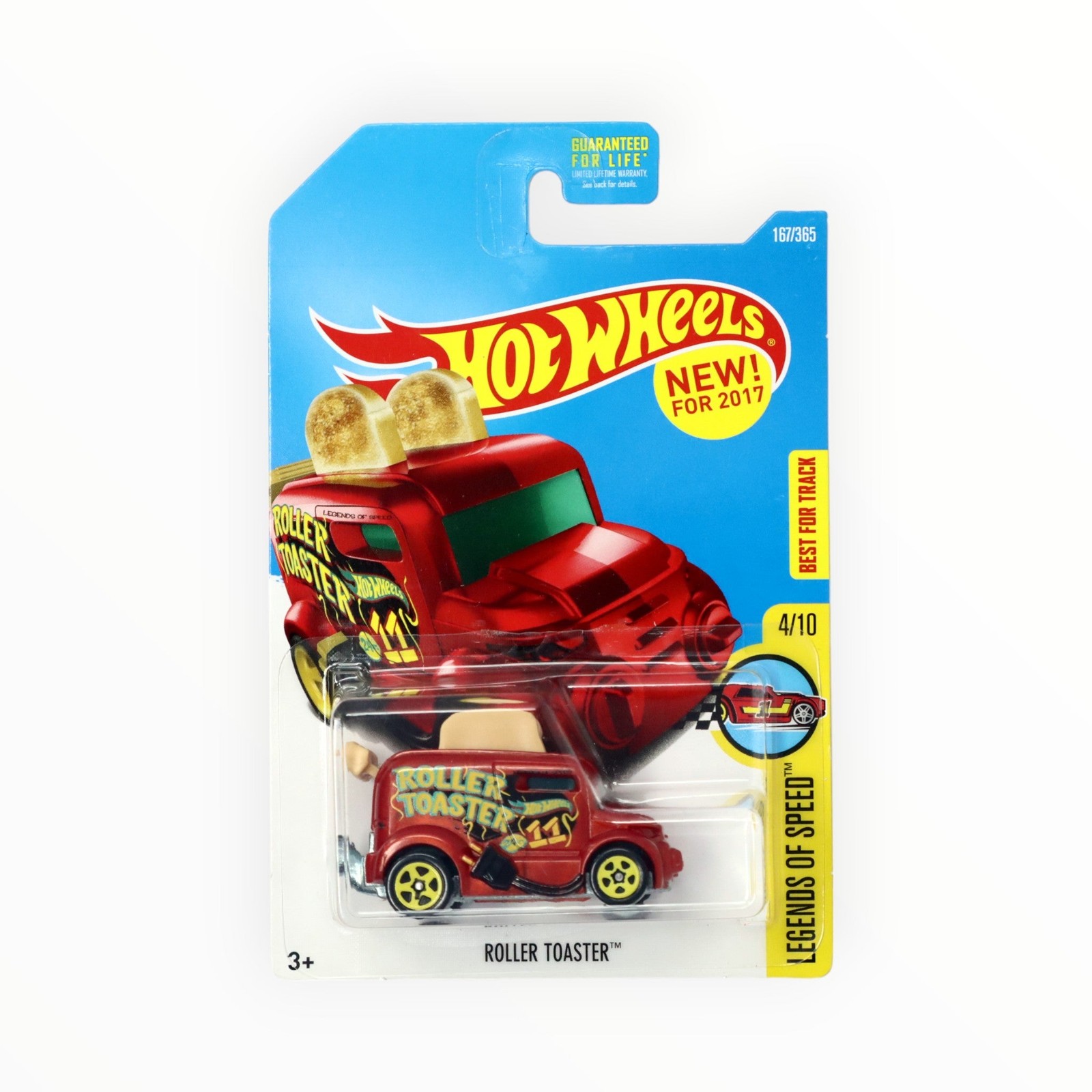 Hot Wheels Roller Toaster 167/365 – 2017 Mainline A