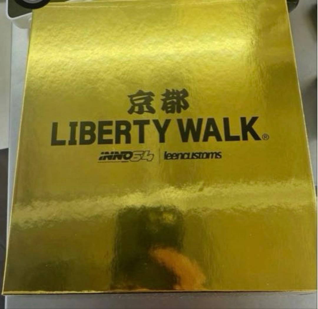Liberty Walk Kyoto Limited INNO64 Leen Customs Gold Box Set w/ Pin LBWK Rare