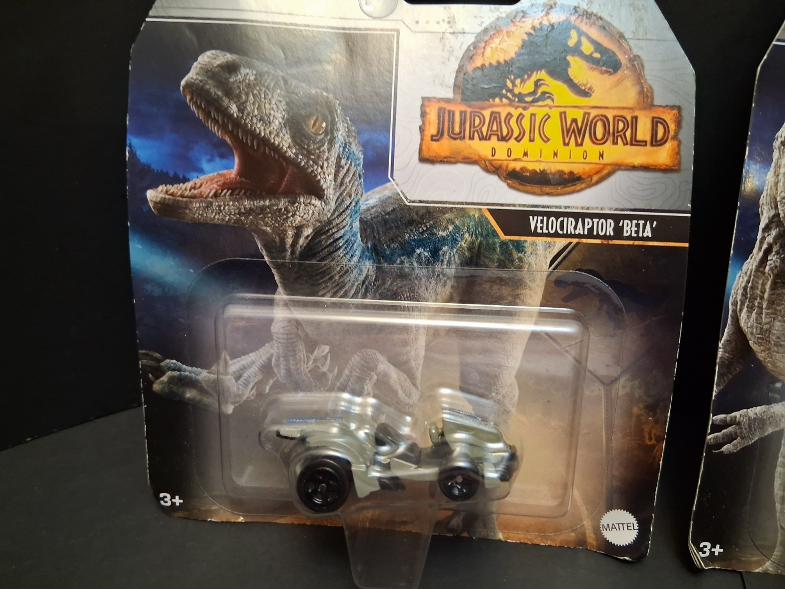 2022 Hot Wheels Jurassic World Dominion Dinosaur Character Car lot of 3 Cars