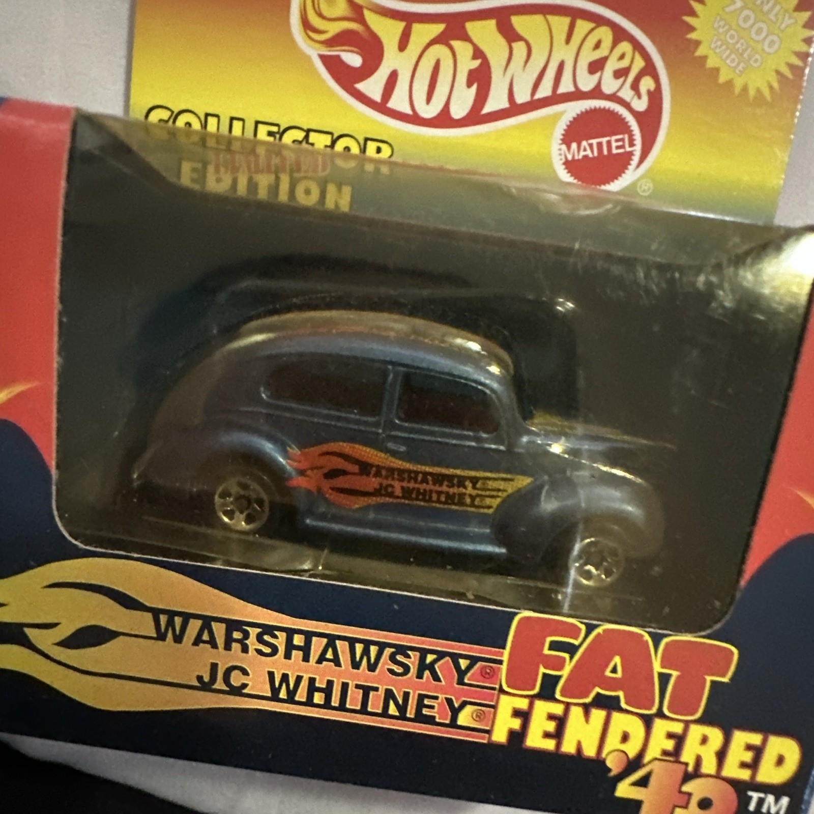 Hot Wheels Collector Edition Warshawsky JC Whitney Fat Fendered ’40 1:64 Blue