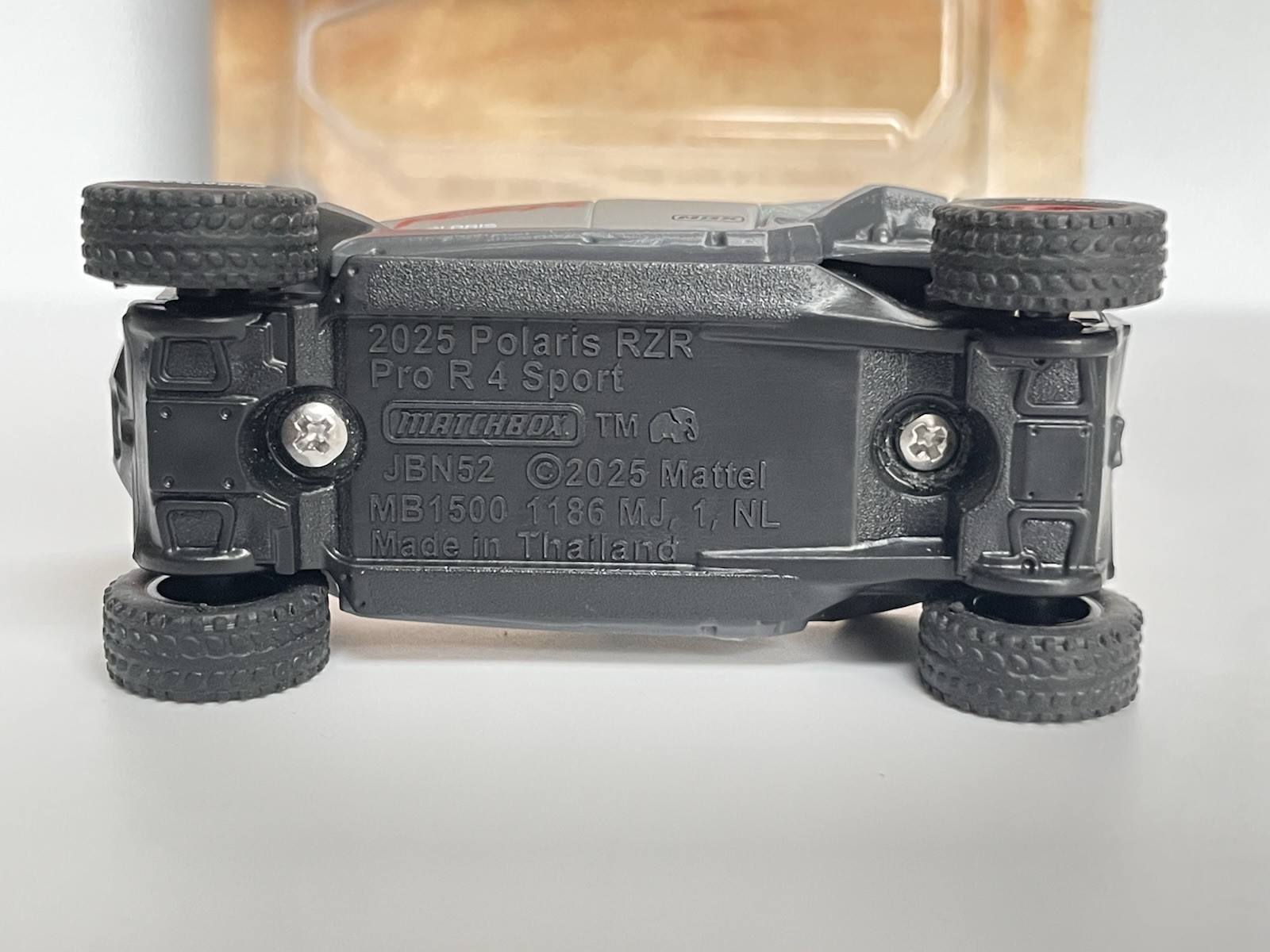 Matchbox 2025 Polaris RZR Pro R 4 Sport – CUSTOM WHEEL SWAP