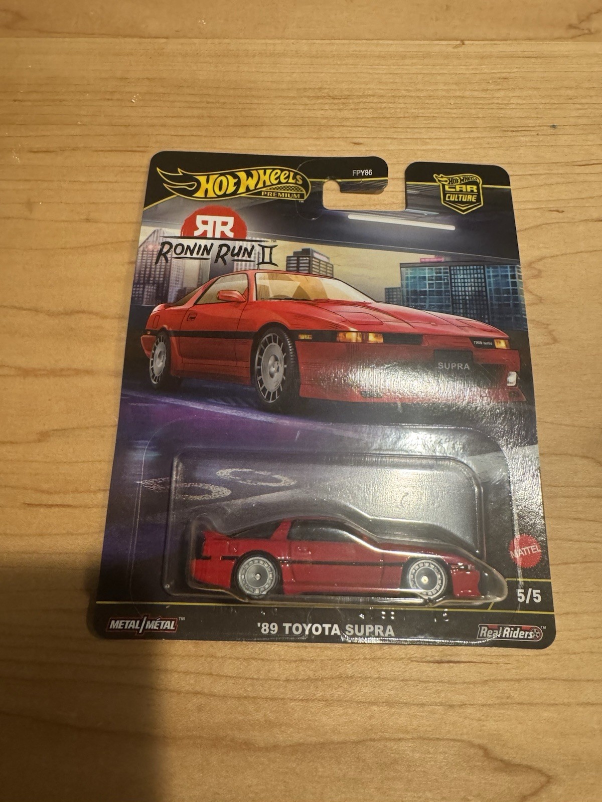 Hot Wheels 2025 Ronin Run II Car Culture M Set Of 5 Cars Premium