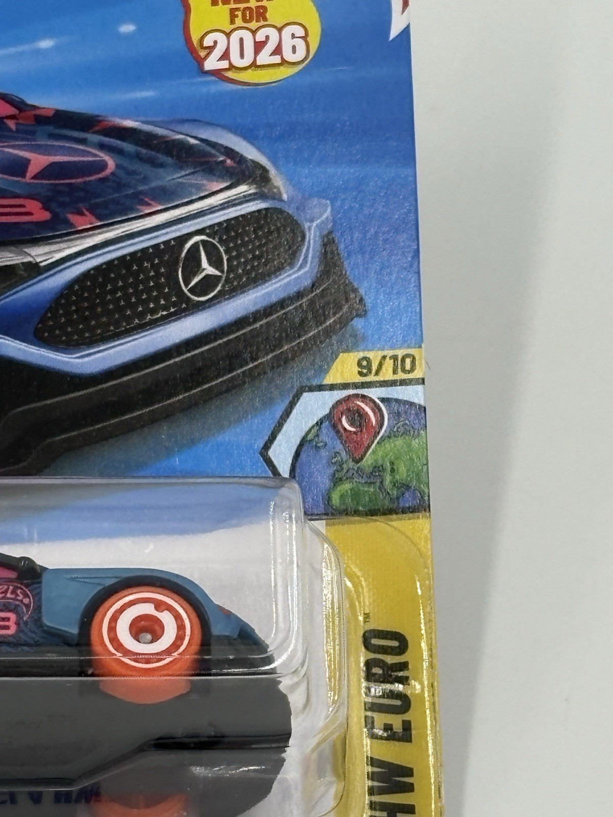 Lot of Two 2026 Hot Wheels HW Euro Series 9/10 Mercedes Benz CLA HW Lot of 2