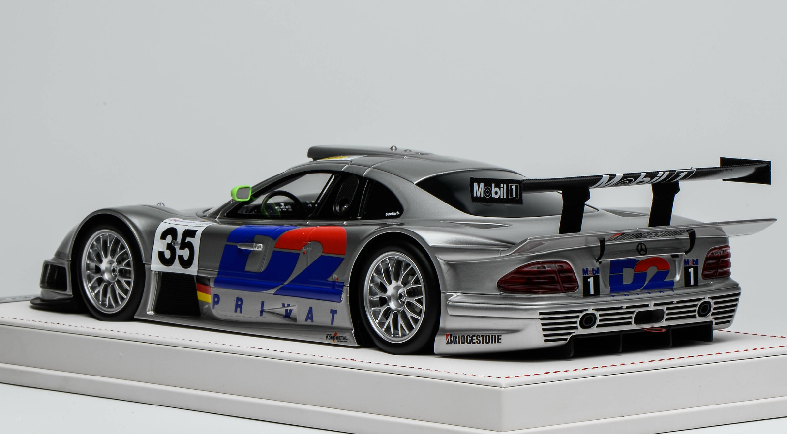 1/18 IVY Models Mercedes CLK GTR 1998 24 Hours of Le Mans car #35 AB621
