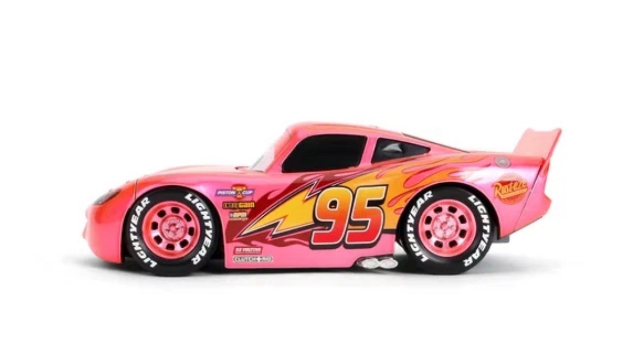IN HAND Jada Pink Slips CHASE Disney Cars Lightning McQueen 1:24 FREE SHIP