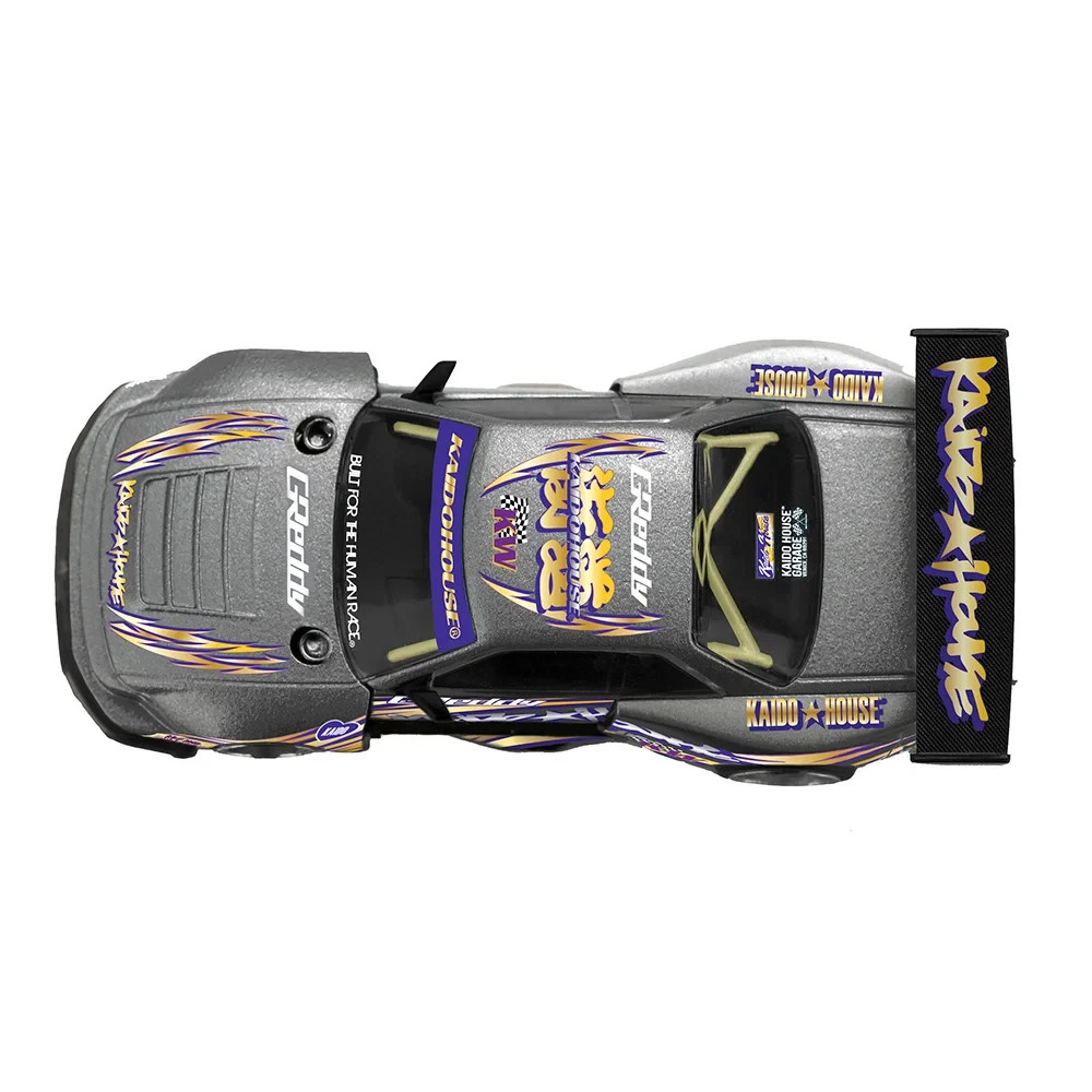Kaido House x Mini GT 1:64 Nissan Silvia S13-R Kaido Drift V1 Greddy Gray #235