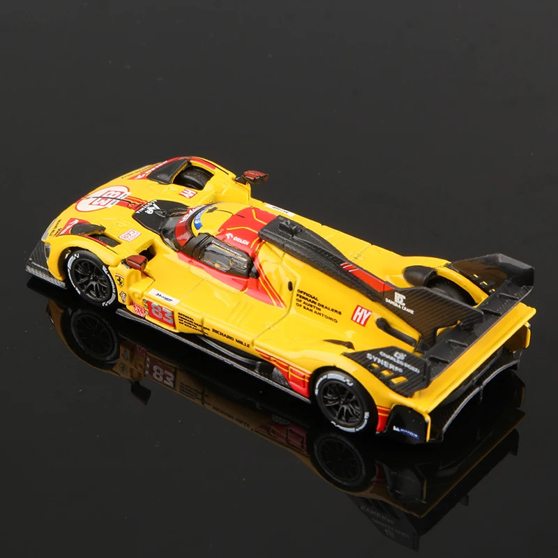 Bburago 1:64 Ferrari 499P 83# 51# Alloy Car Model Racing Diecast Vehicles Toy