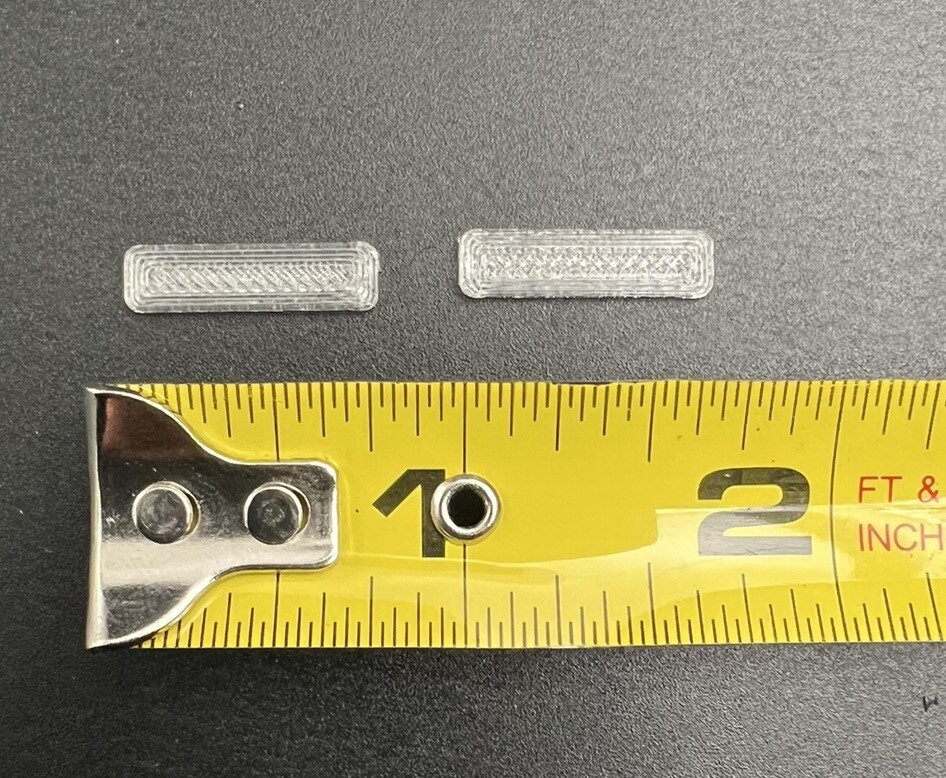 2 Pack 1/64 LED Style Whelen Lightbar For Greenlight Police Fire Ambulance