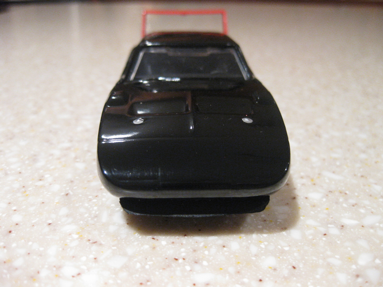 1969 DODGE CHARGER DAYTONA 1:32 DIECAST OPENING DOORS PULLBACK ACTION BLACK