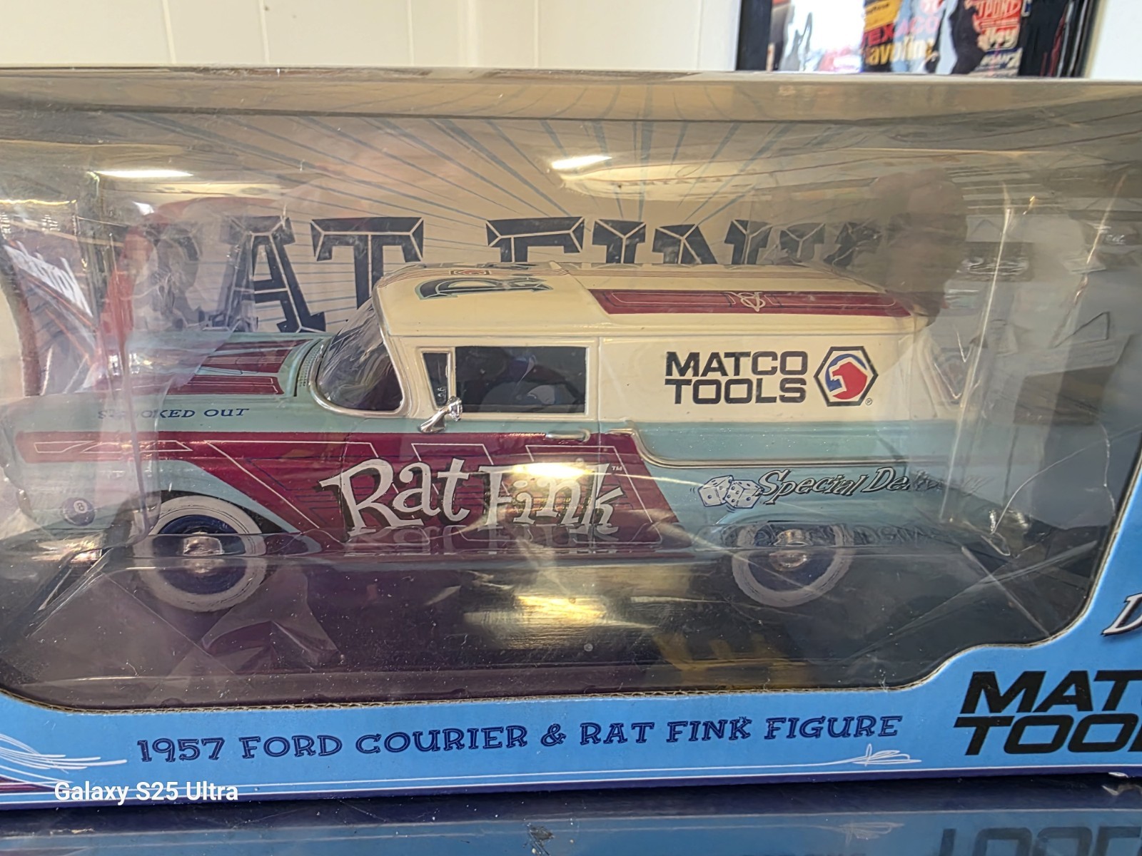 Matco Tools 1957 Ford Courier Rat Fink R.F. Special Delivery 1:18 Diecast Car