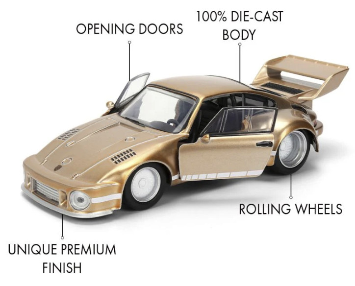 JADA Pink Slips – Porsche 935 Turbo – 1:32 Diecast Model Car