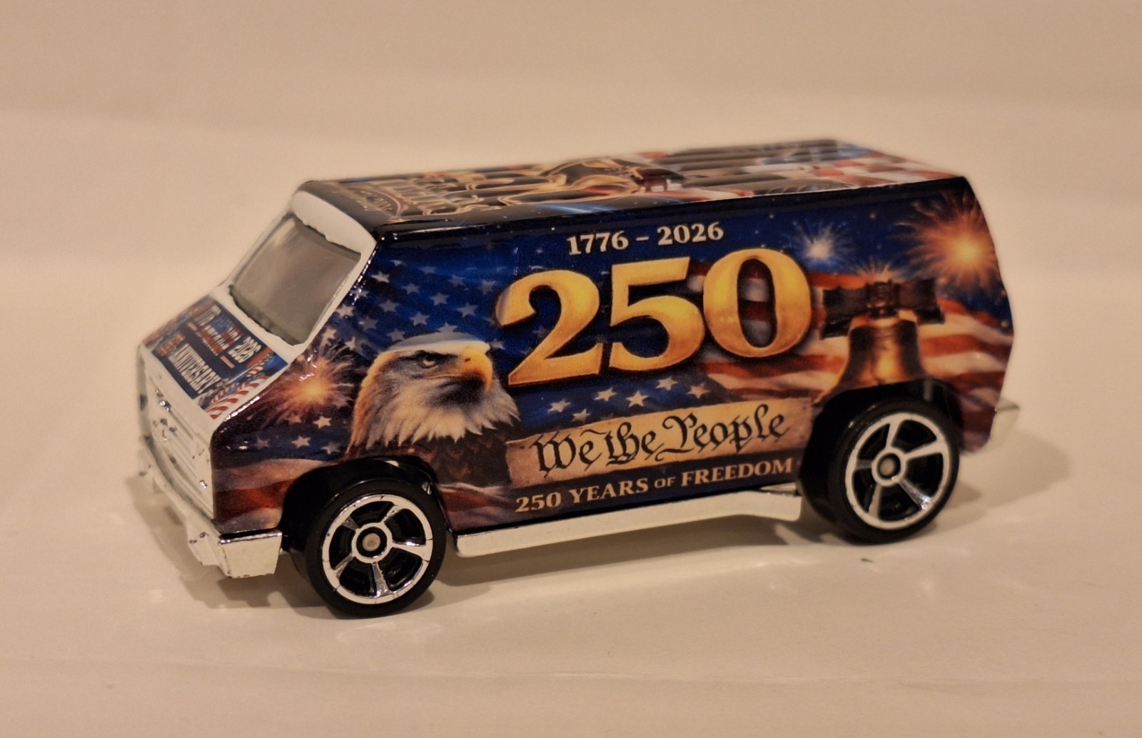 Hot Wheels ’70s Super Van {250TH ANNIVERSARY OF THE UNITED STATES} Custom #5