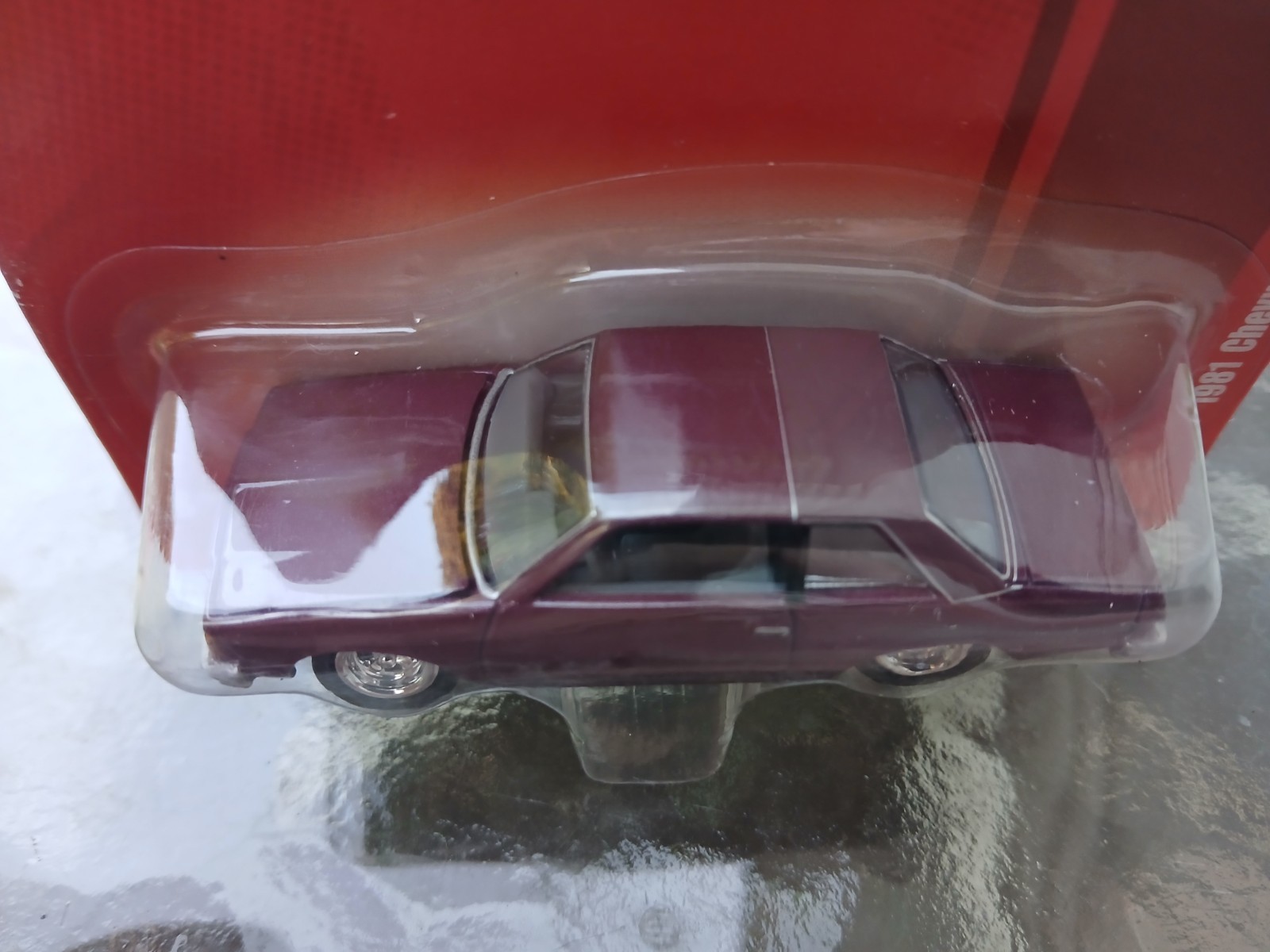 Johnny Lightning Release #4 1981 Chevy Malibu Purple Mint Sealed 2010 #50298