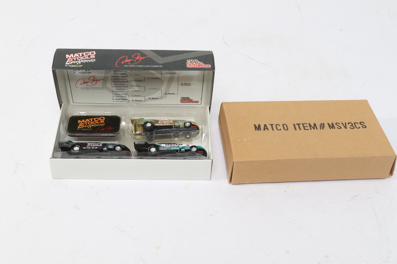 Matco Tools SuperNationals Dean Skuza 1:43 3-Die cast Funny Cars Inaugural Event