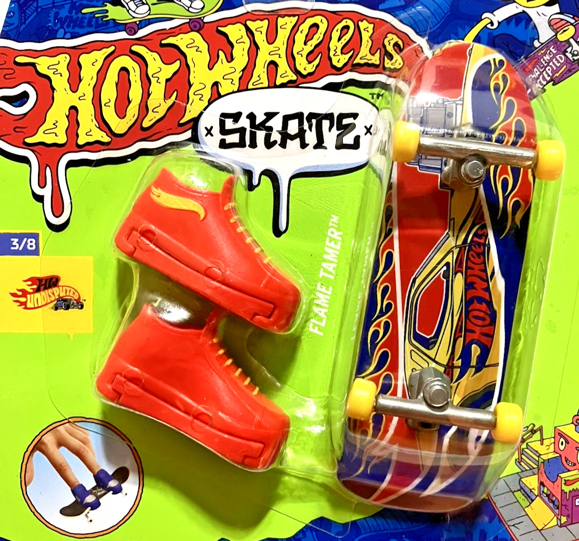 Hot Wheels ~ SKATE ~ Fingerboard Skateboard ~ 3 SERIES ~ Lot Of 3 ~ BRAND NEW