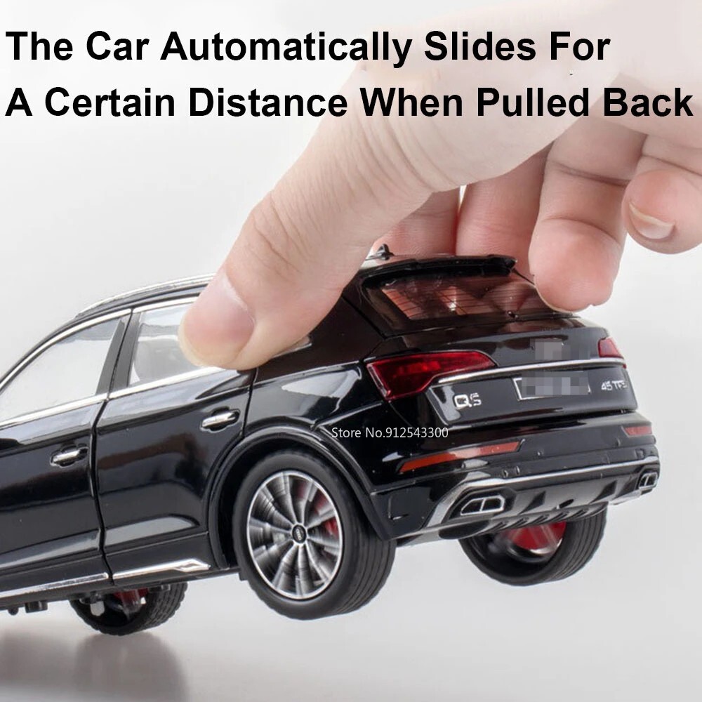 1:24 AUDI Q5 SUV Alloy Car Model Diecast & Toy Vehicle Metal Childrens Gift Kids