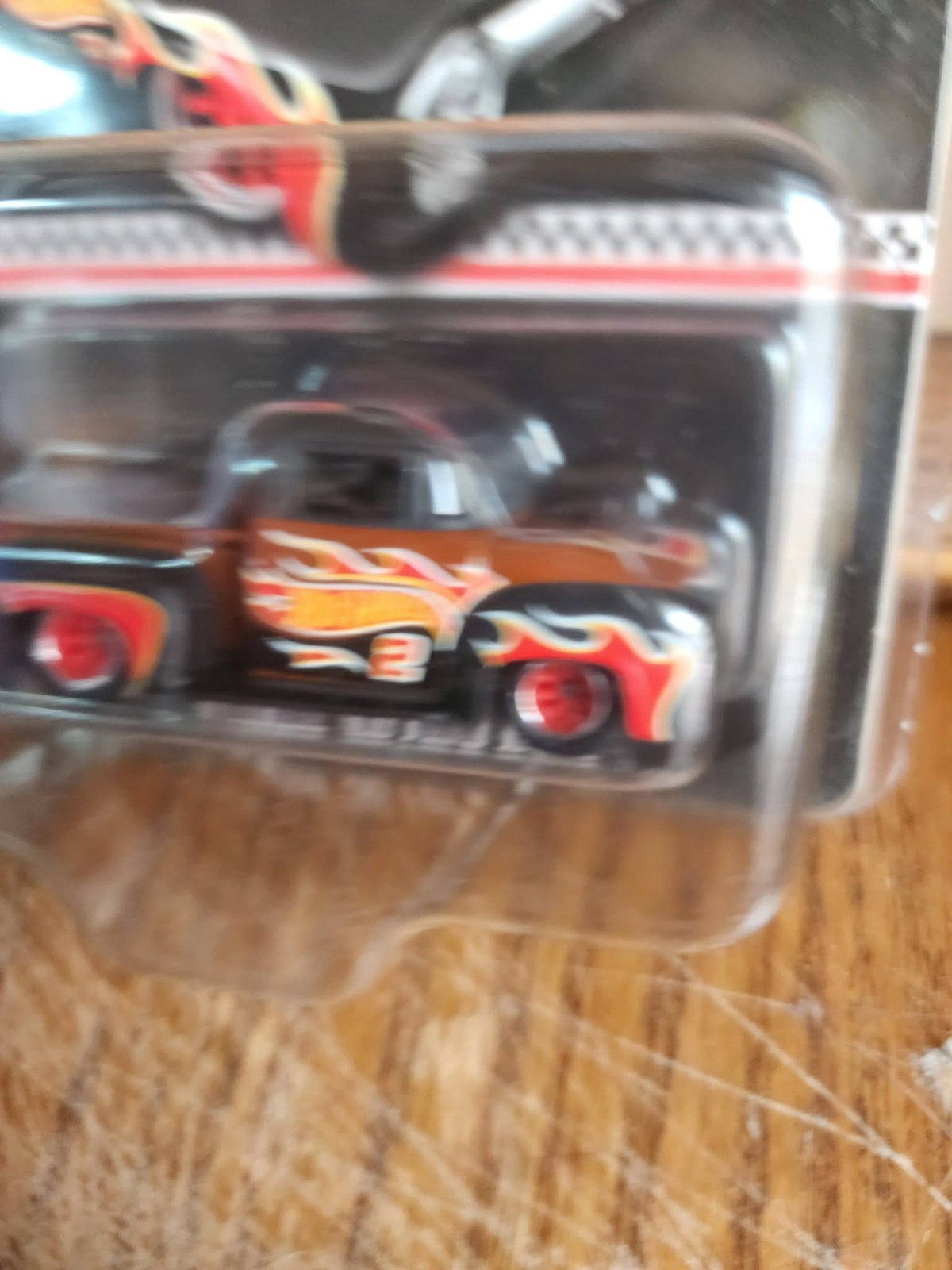 Hot Wheels Redline Club Exclusive-custom 1956 Ford Truck-orange/black