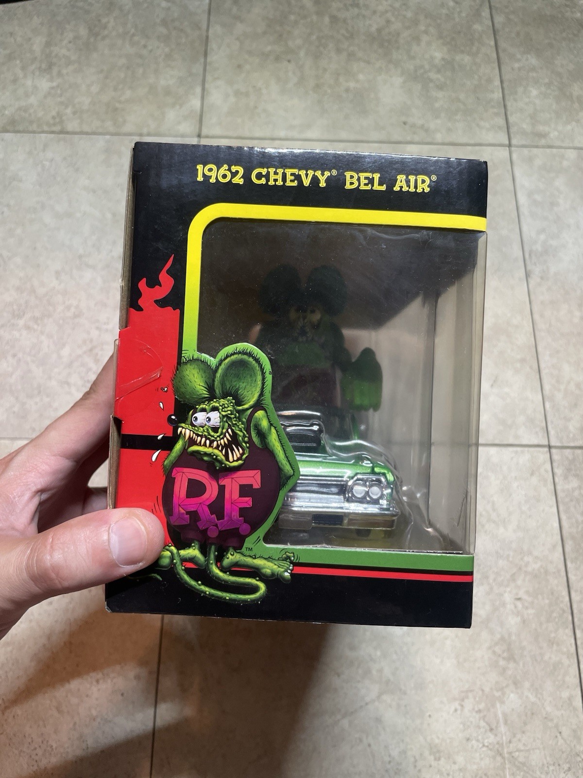 2013 Matco Tools 1:24 Rat Fink 1962 Chevrolet Bel Air Diecast ERTL Racing Green