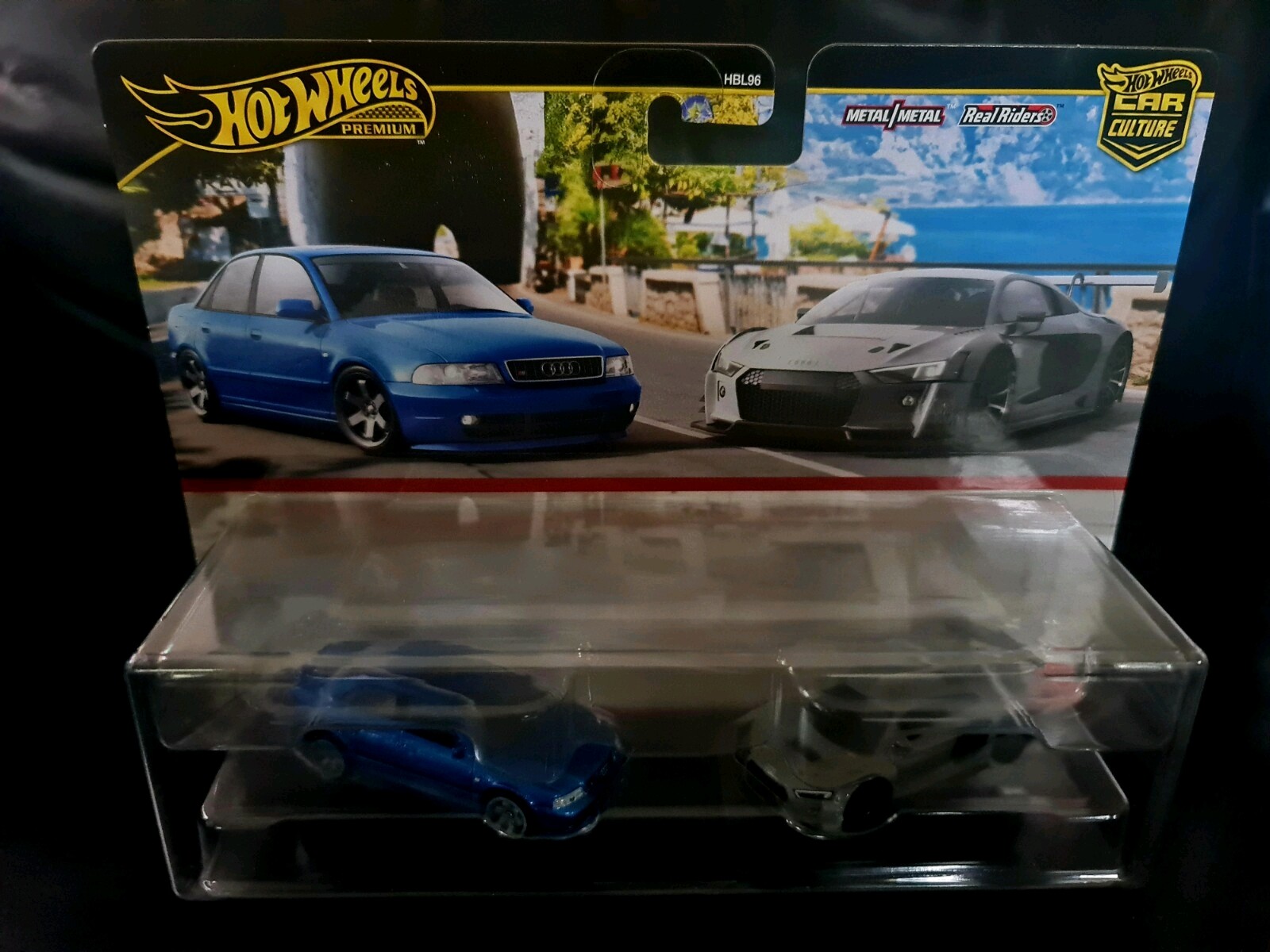 Hot Wheels Premium Car Culture 2 Pack Audi S4 quattro / Audi R8 LMS