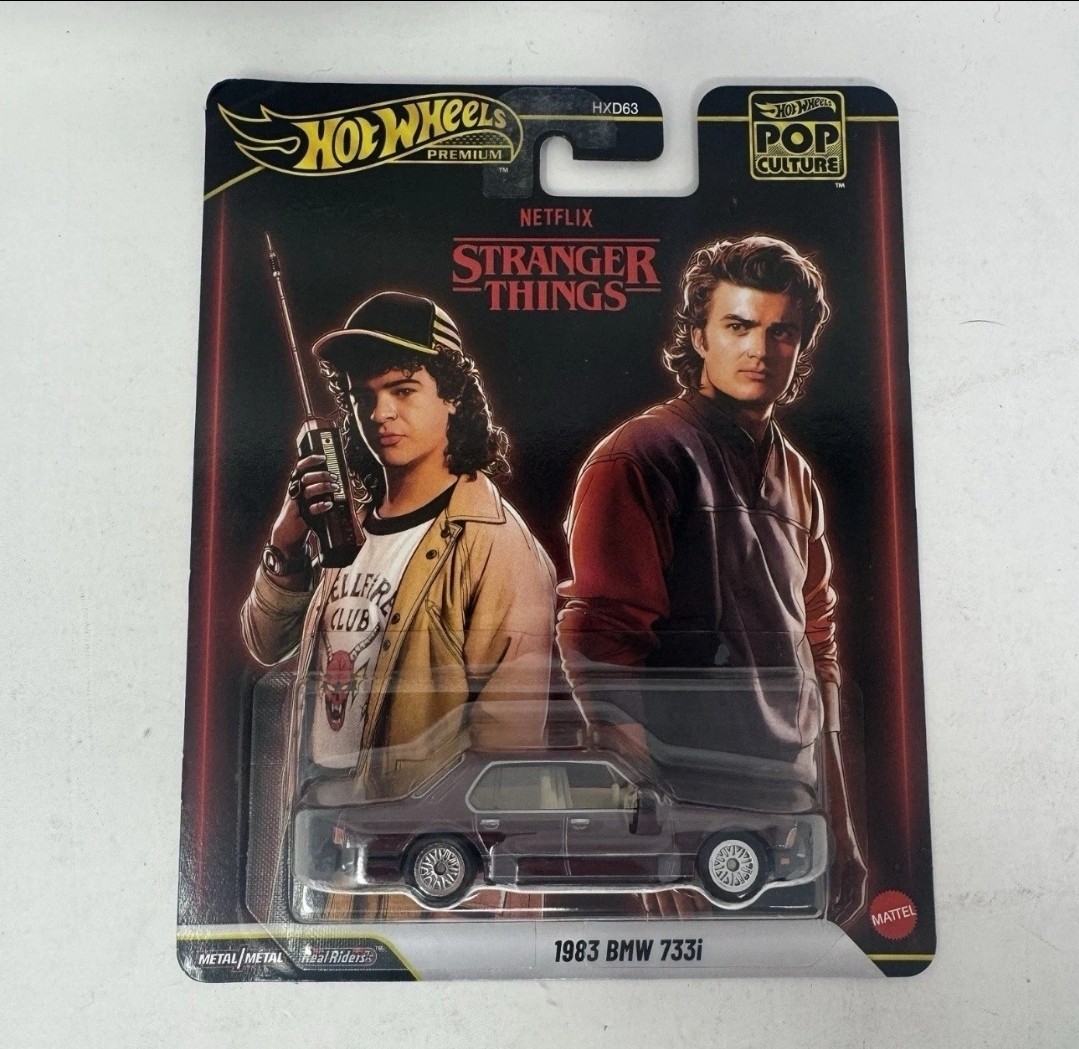 Hot Wheels Premium 2025 Pop Culture Stranger Things 1983 BMW 733i 🔥🔥 Fastship