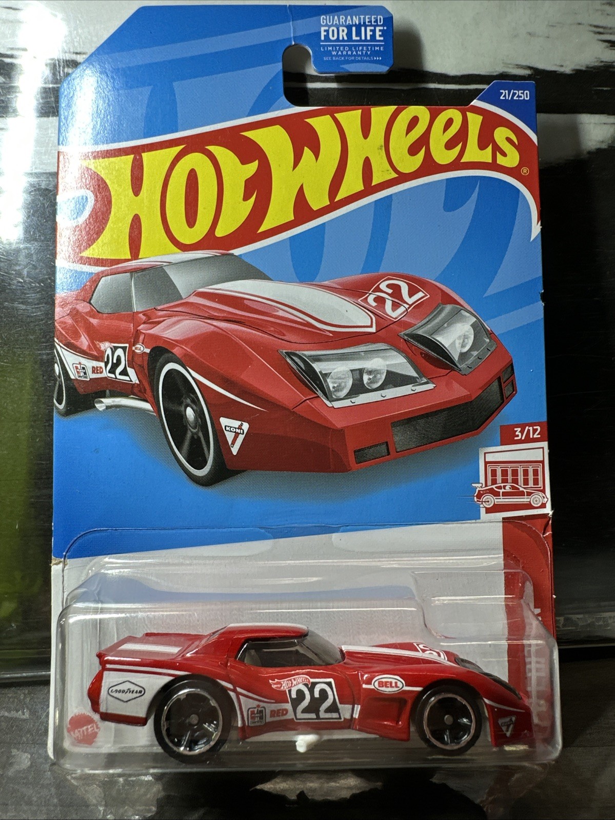 Hot Wheels Red Edition ’76 Greenwood Corvette