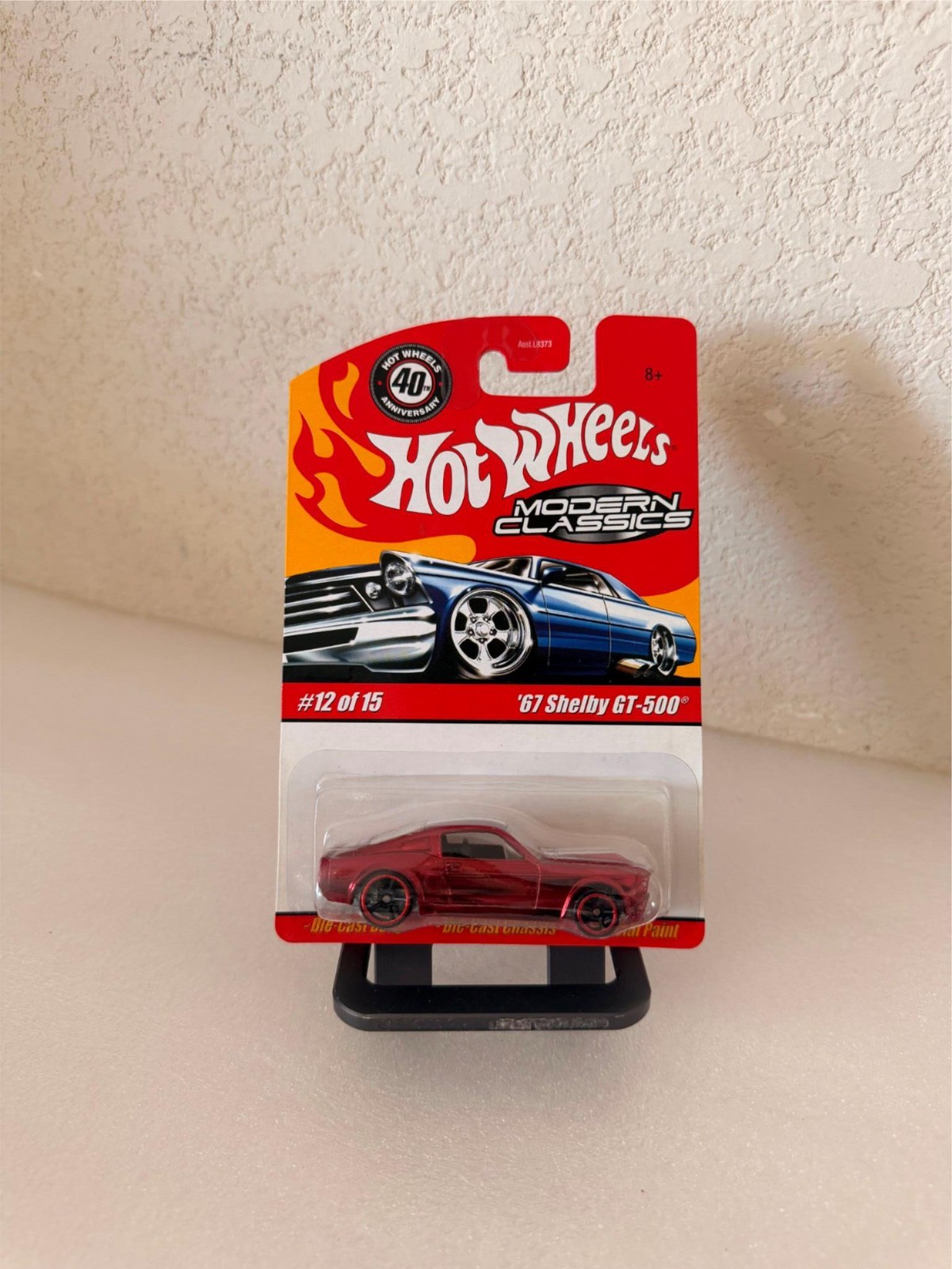 Hot Wheels Modern Classics 2008 ’67 Shelby GT-500 #12 Spectraflame Red D26