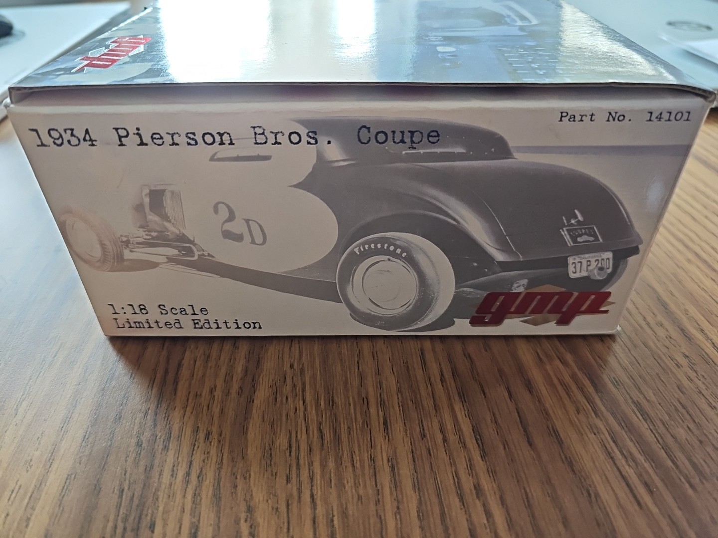 1/18 GMP 1934 Bonneville Salt Flat Pierson Brothers Coupe 14101 RARE