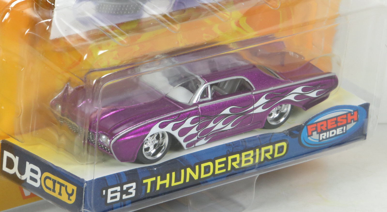 Jada Dub City OldSkool 1963 Ford 63 Thunderbird Purple Wave 11 #112 Rick Dore E