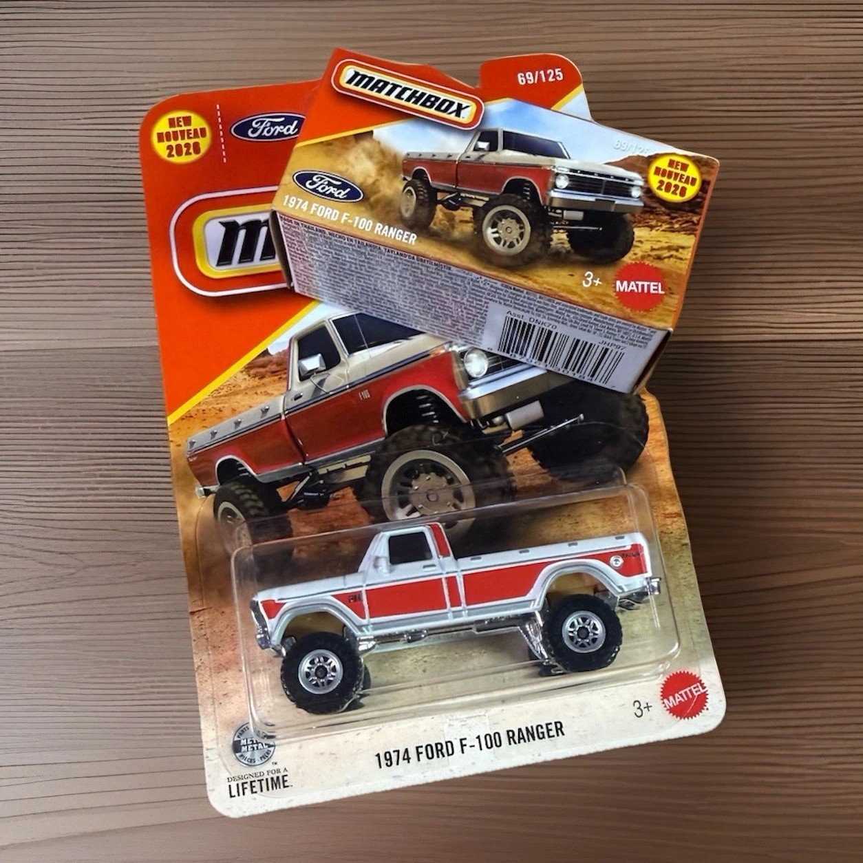 2026 MATCHBOX Mainline + 2026 MBX Power Grabs 1974 F-100 RANGER Lot 2 🍒💯