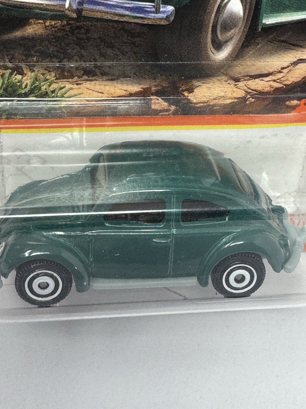 Matchbox Dark Green 1962 VW Volkswagen Beetle Bug 93/100 A13