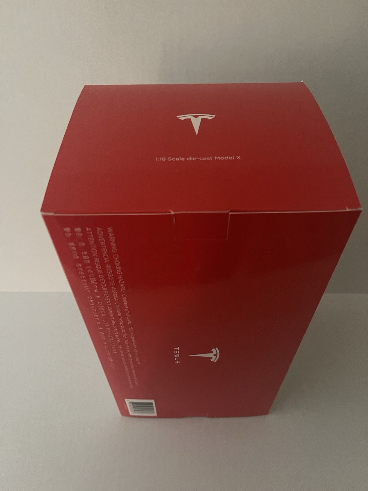 Tesla Model X P100D Official Genuine 1:18 Scale Diecast Car Collectible White